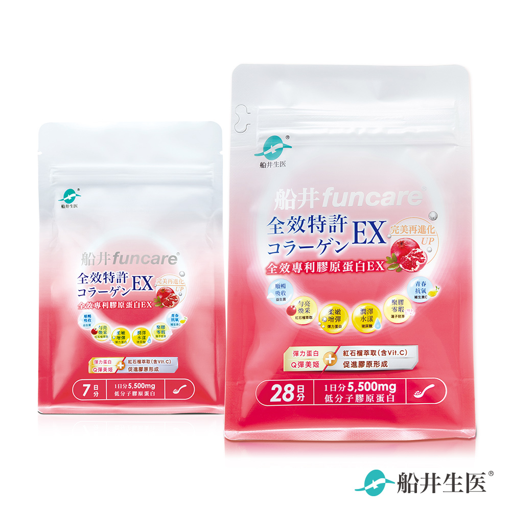 【船井】全效專利膠原蛋白EX(196g/包)