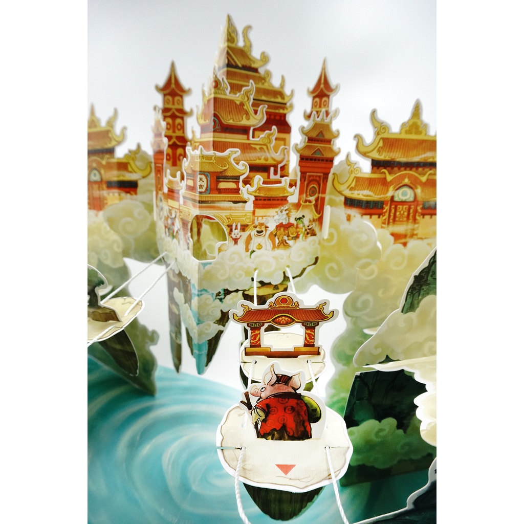 [禾流文創]新傳說十二生肖（※內含近300個立體彈跳零件）, , large