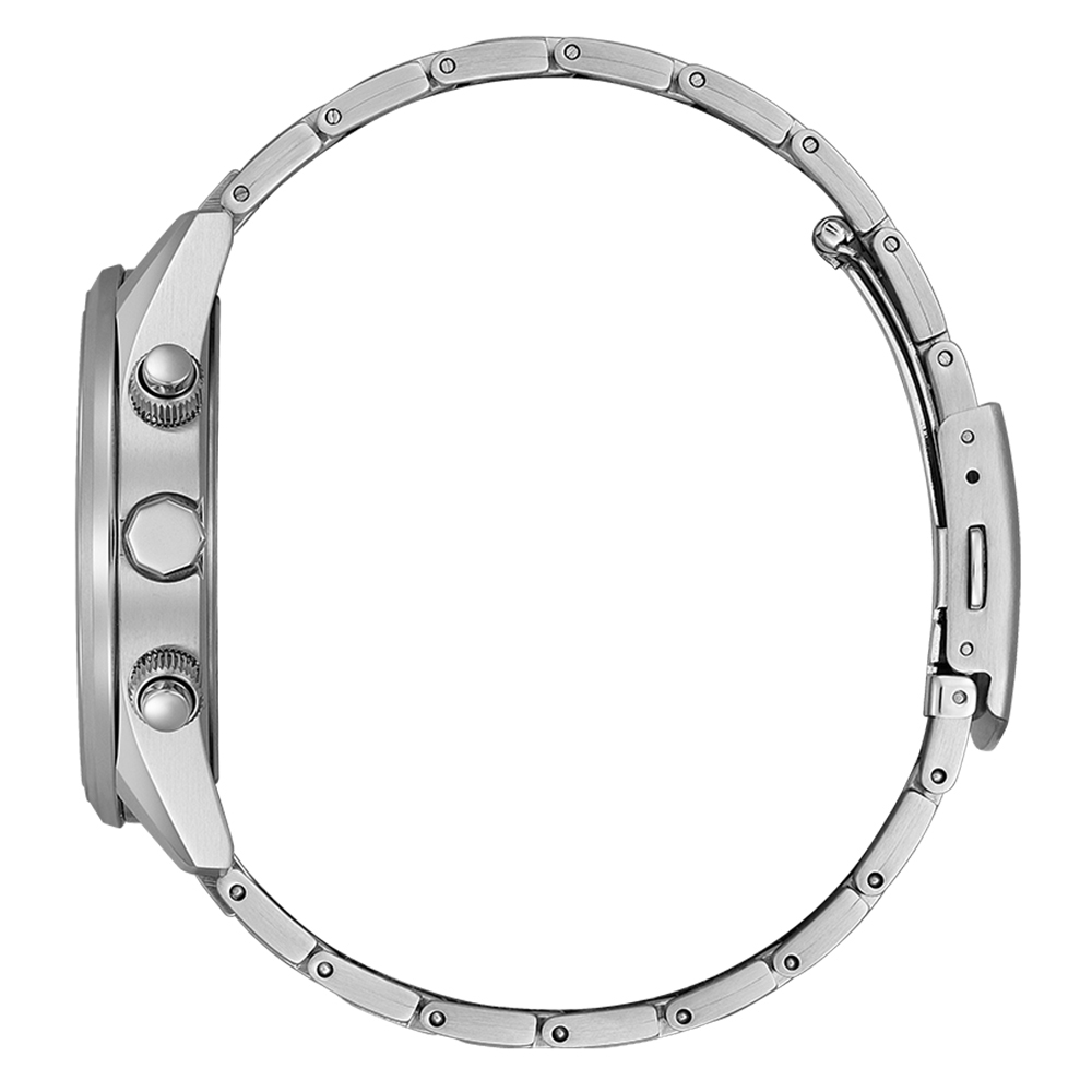 CITIZEN 星辰 空中之鷹光動能全球電波時計腕錶-藍 AT8260-85L, , large
