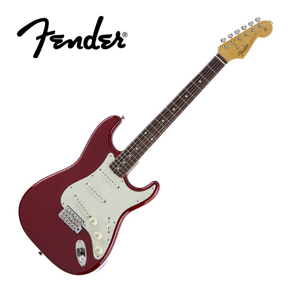 Fender MIJ Traditional 60s Strat RW TRD 電吉他 酒紅色款【敦煌樂器】, , large