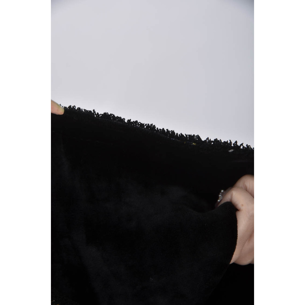 (2XL) 小香風內刷毛紫色洋裝二手衣, , large