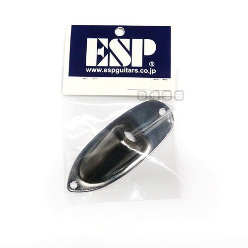 ESP JACK PLATE BK 吉他貝斯導線插座遮孔蓋【敦煌樂器】, , large