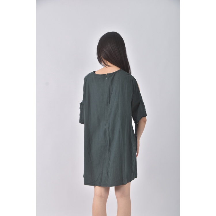(XL) ringbear寬鬆綠色洋裝二手衣, , large