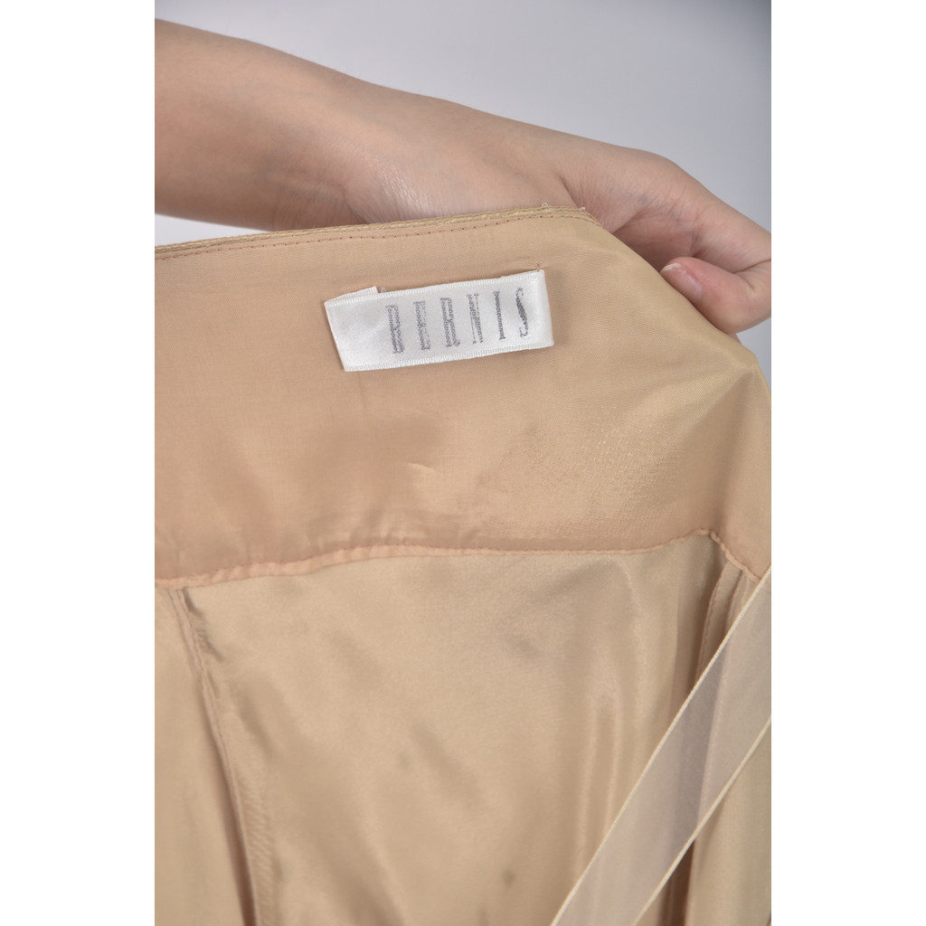 (S) bernis禮服網紗黃色洋裝二手衣, , large
