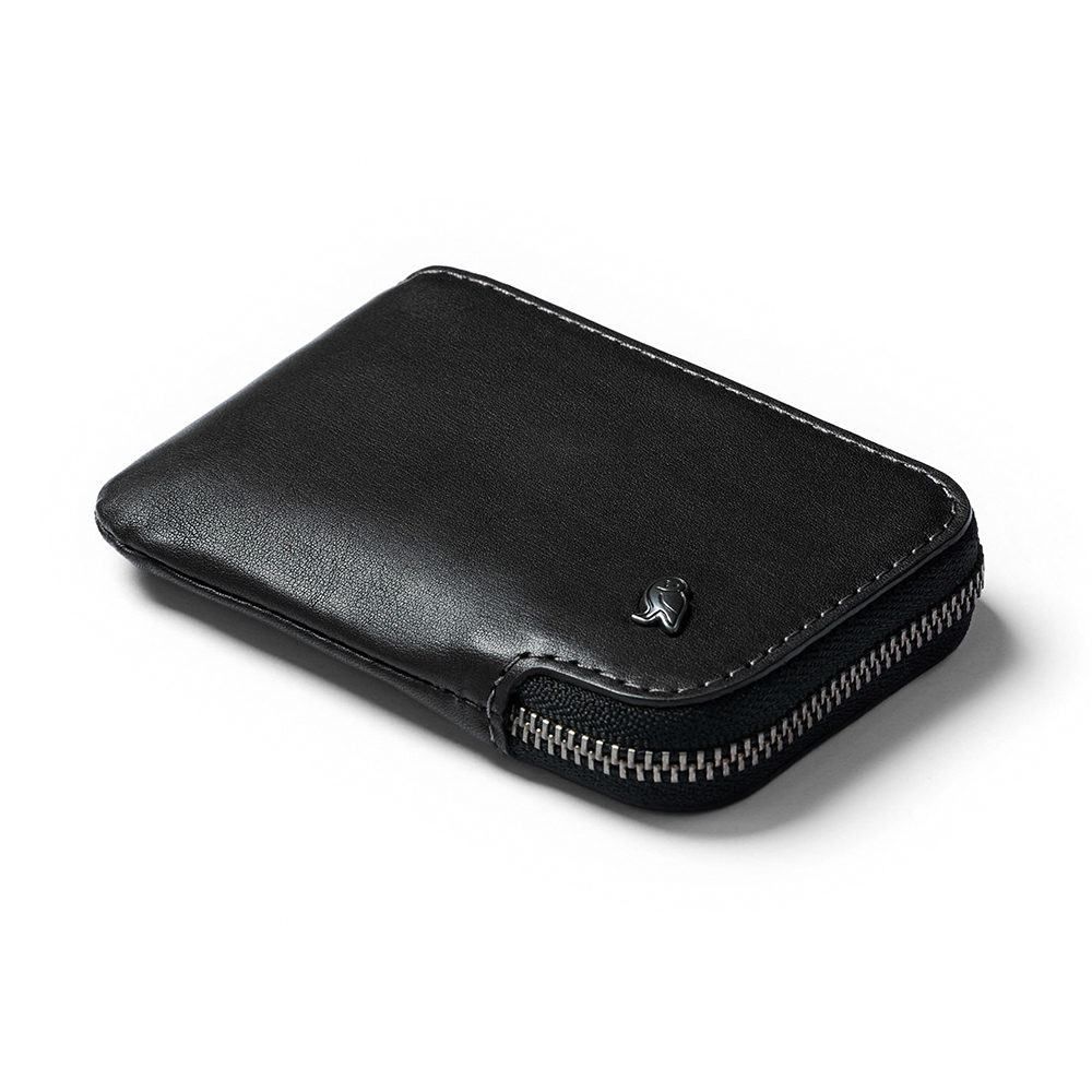 |快速出貨|Bellroy 小錢包 卡片收納包 拉鍊包 零錢包 優質環保皮革-黑, , large