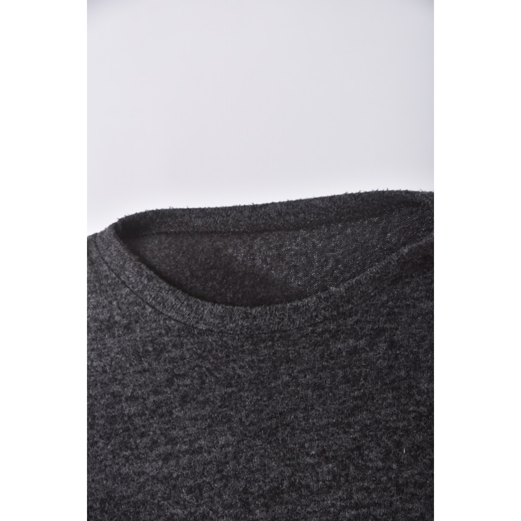 (S) 質感格紋灰色洋裝二手衣, , large