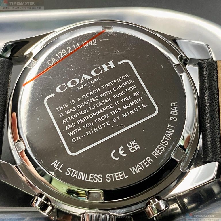 [TIMEMASTER] COACH watch, 42mm, CH00123, , large