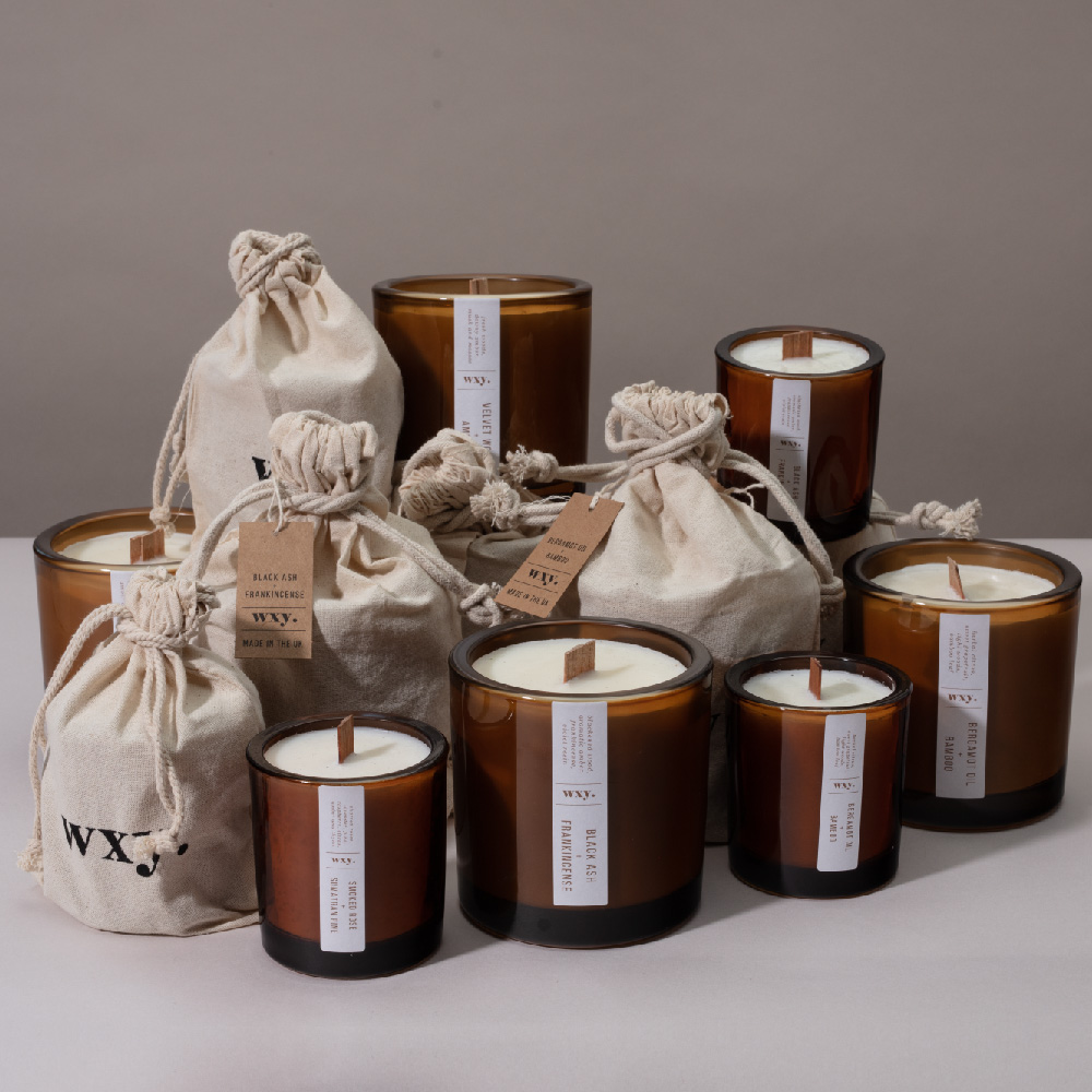 【英國 wxy】Amber 蠟燭/2種尺寸/4種香味可選, , large