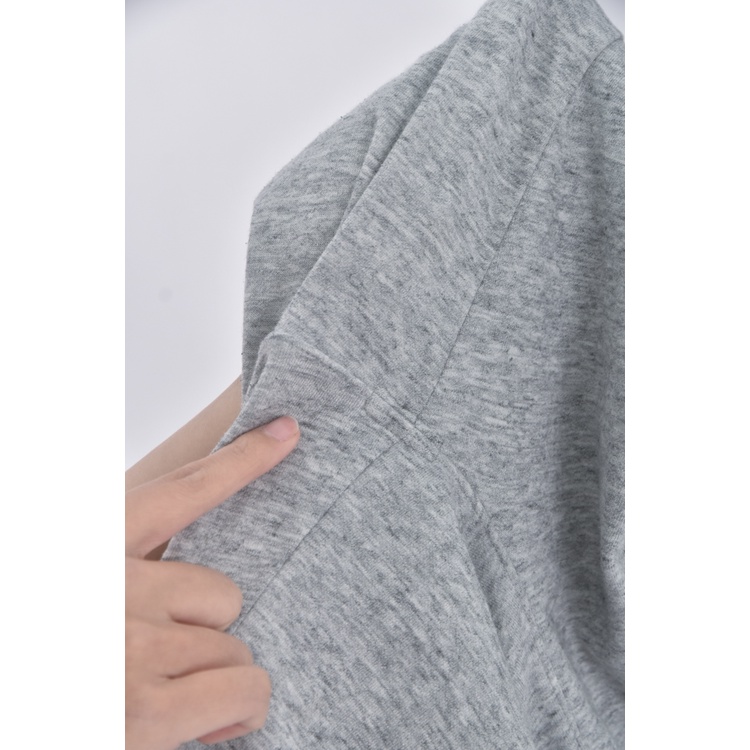 (S) uniqlo質感棉質灰色洋裝二手衣, , large