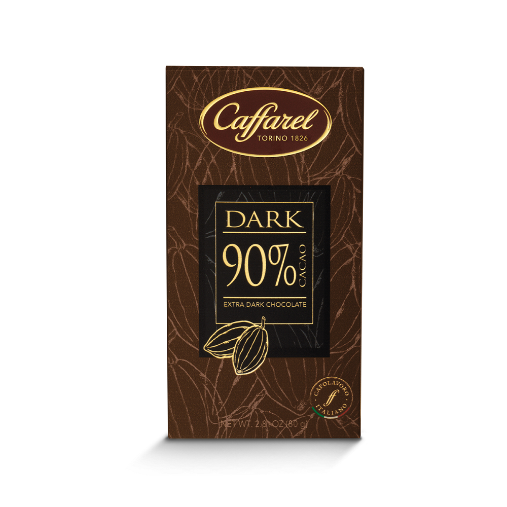 義大利Caffarel 90黑巧克力片, , large