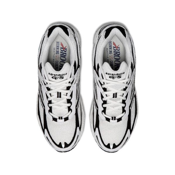 Brooks Adrenaline GTS 4 男 慢跑鞋 復古限定 緩震 支撐 白黑 [1104851D049], , large