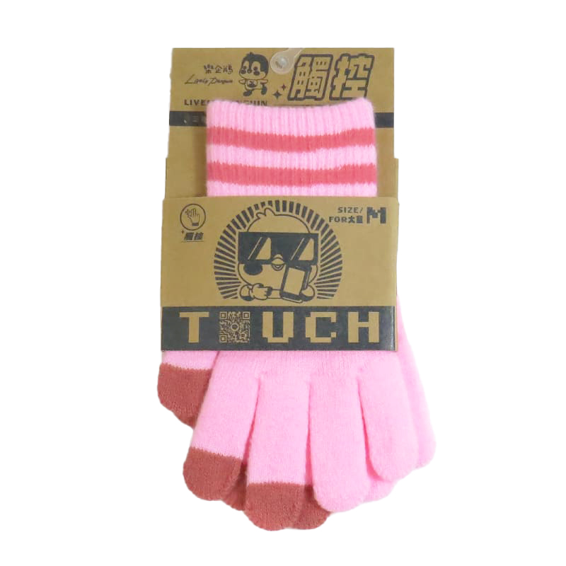 童樂企鵝保暖觸控手套, , large