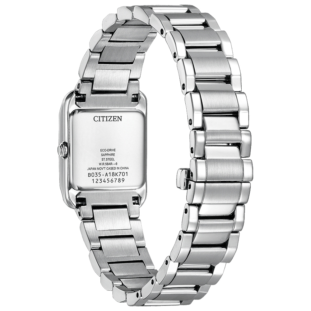CITIZEN 星辰 千彩之海UNITE with BLUE L系列 光動能大三針女錶 EW5591-60L, , large