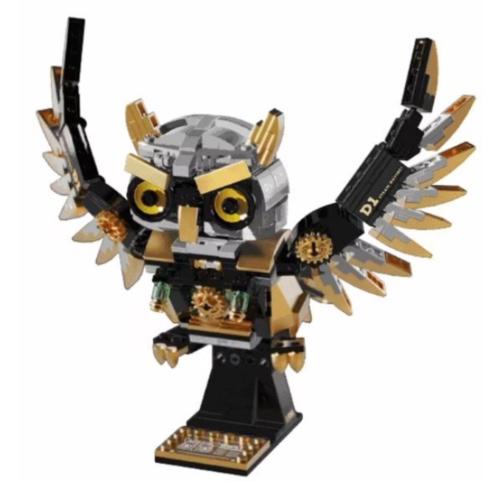  [Brick Republic]TUOMU 7003 Steam Owl (Educational Building Blocks)