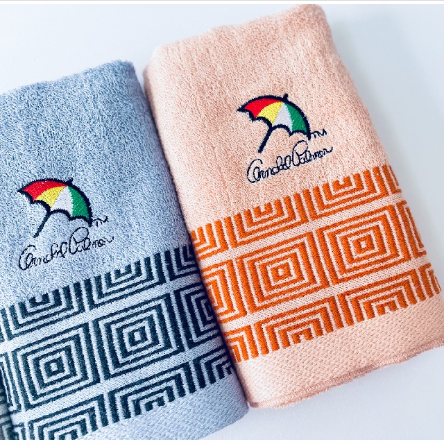 [Kaimei Cotton Industry] 4 in the group, random and excellent, MIT made in Taiwan, umbrella brand, 32 taels of thick pure cotton absorbent towel, embroidered lace (3 colors), , large