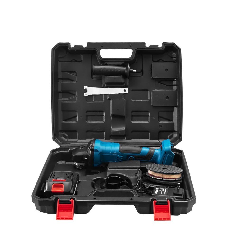 Model 125 5-inch angle grinder, 1 battery and 1 charger (10 batteries), , large