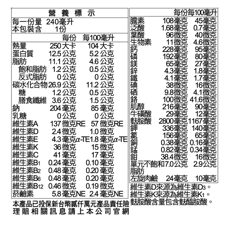 【三多士】補体康D糖尿病營養配方(2箱組), , large