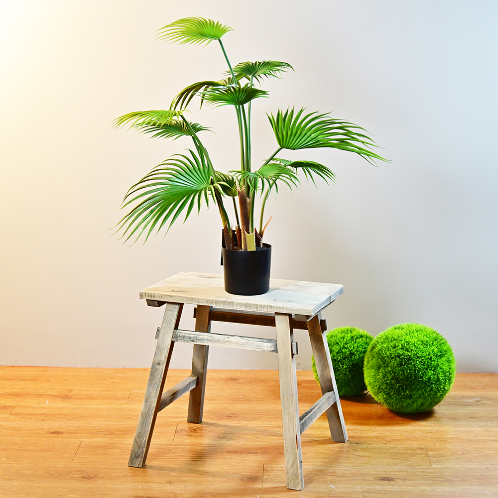【YU Living】人造棕梠樹盆栽-79CM, , large