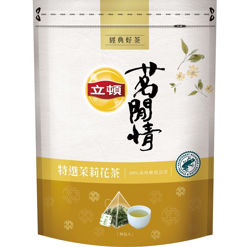 立頓茗閒情100％台灣茶-茉莉花茶100.8g, , large