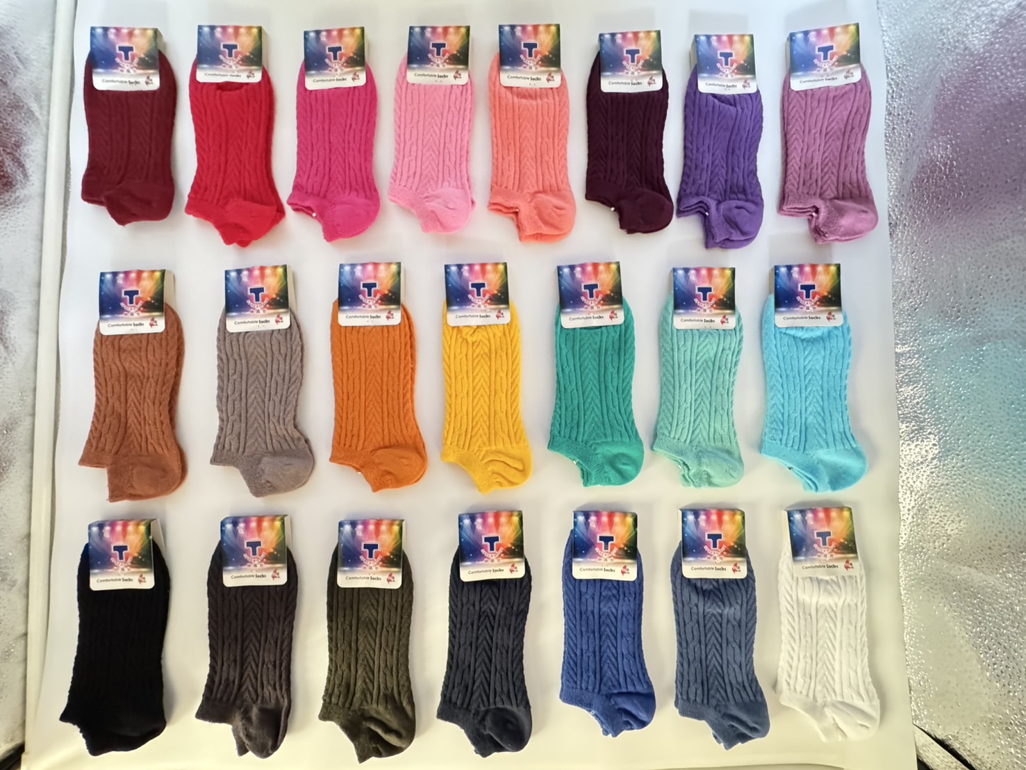 【伸展台】《RUNWAY SOCKS》日系/韓系 糖果襪 22色 雙針筒隱形船襪-『蜜棕』 數量有限 售完為止, , large