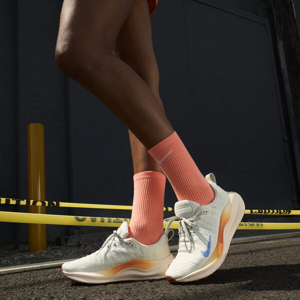 Nike W Reactx Infinity Run 4 女 慢跑鞋 路跑 緩震 耐磨 淺綠橘 [DR2670-007], , large