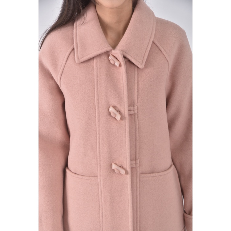 (M) 質感兩件式粉色外套二手衣, , large