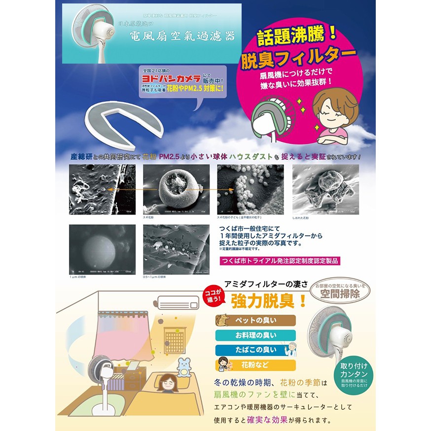 金德恩 GS MALL 日本原裝進口 風扇過濾器 風扇過濾 空氣過濾器 電風扇過濾器 過濾器, , large