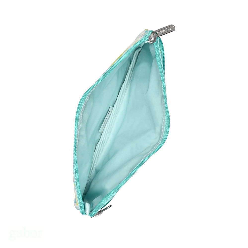 LeSportsac 3-zip Cosmetic 三層拉鍊化妝包 -青檸新綠, , large