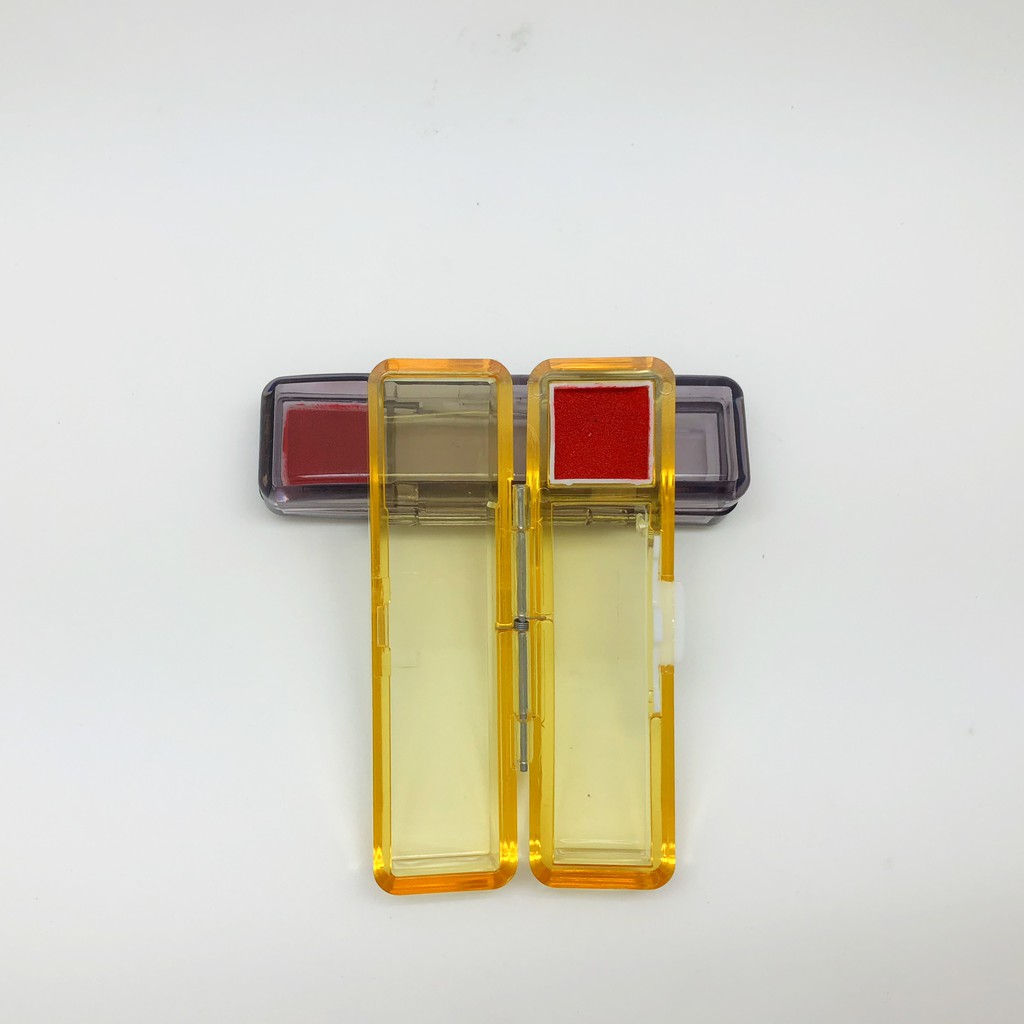 新易 彩色水晶印章盒（多款多色）5分-藍, , large