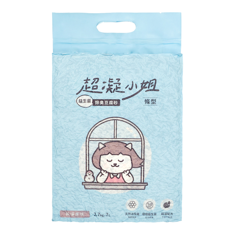【超凝小姐】益生菌除臭豆腐砂（7L-6入組）-純淨原味, , large