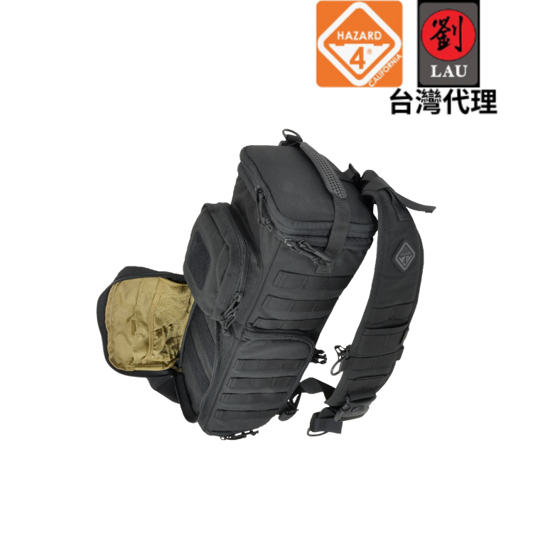 [劉氏國際]HAZARD 4 EVC-PRC-BLK 戶外生存遊戲 組合式單斜肩攝影背包(黑色), , large