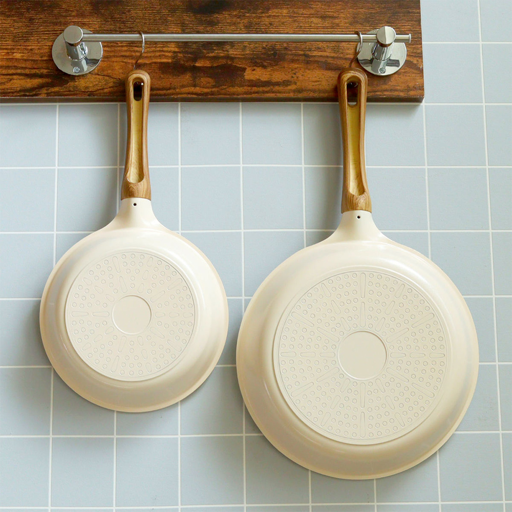 【HANAKO】日本六層陶瓷不沾鍋/深型炒鍋24cm(IH瓦斯爐兩用/導熱快易清洗／輕量設計), , large