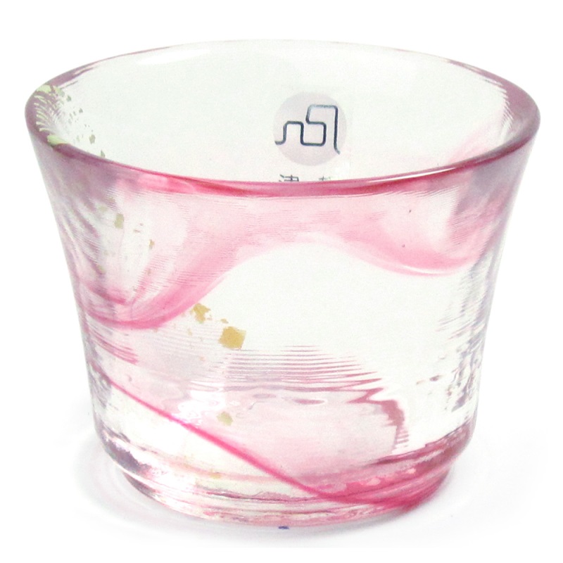 [豐名日本餐具] 2.0"琉璃杯 春風 津輕 / G02CU0-38, , large