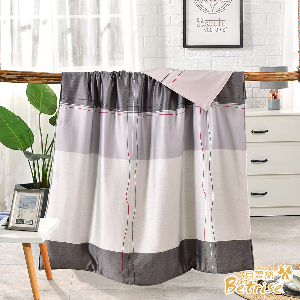 【Betrise】Geometry | 100% pure Tencel cotton quilt/four seasons quilt 5X6.5 feet - exclusive enlarged size, , large