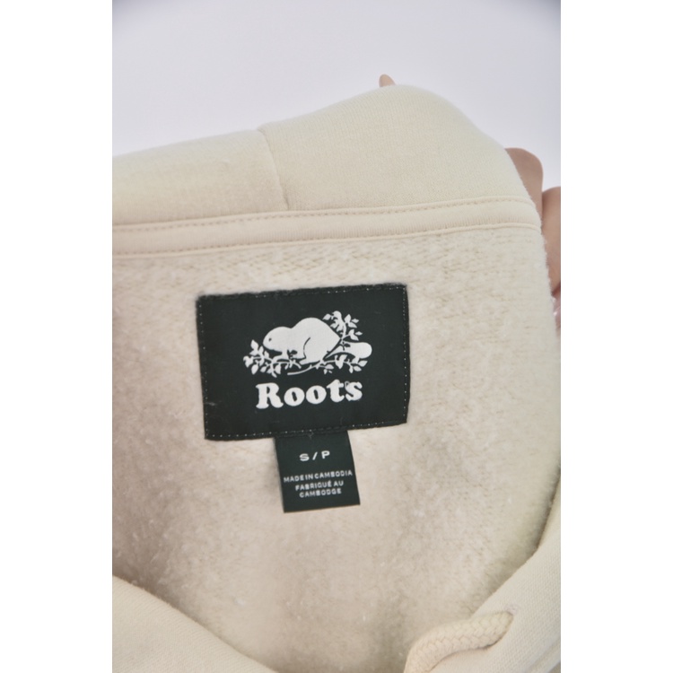 (XL) roots連帽杏色長袖上衣二手衣, , large