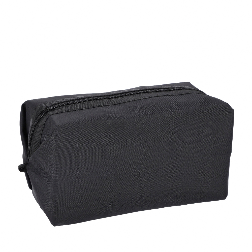 Lesportsac Large Zip Pouch 大型拉鍊收納包 化妝包 盥洗包 旅行袋 送禮 推薦(永恆黑), , large