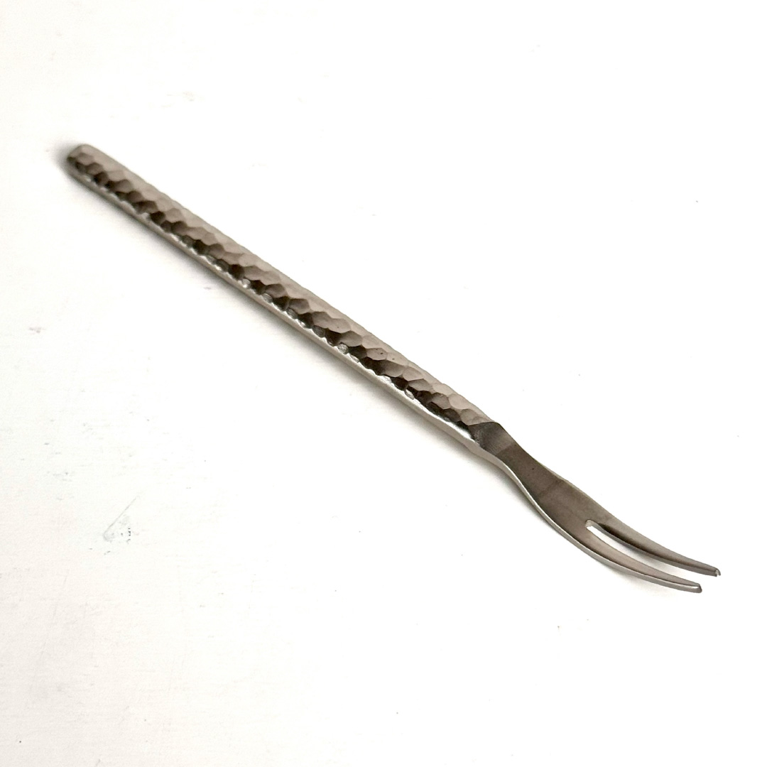 日本 ASAHI｜霞 Kasumi 鈦製餐具｜錘紋水果叉｜TW-109, , large