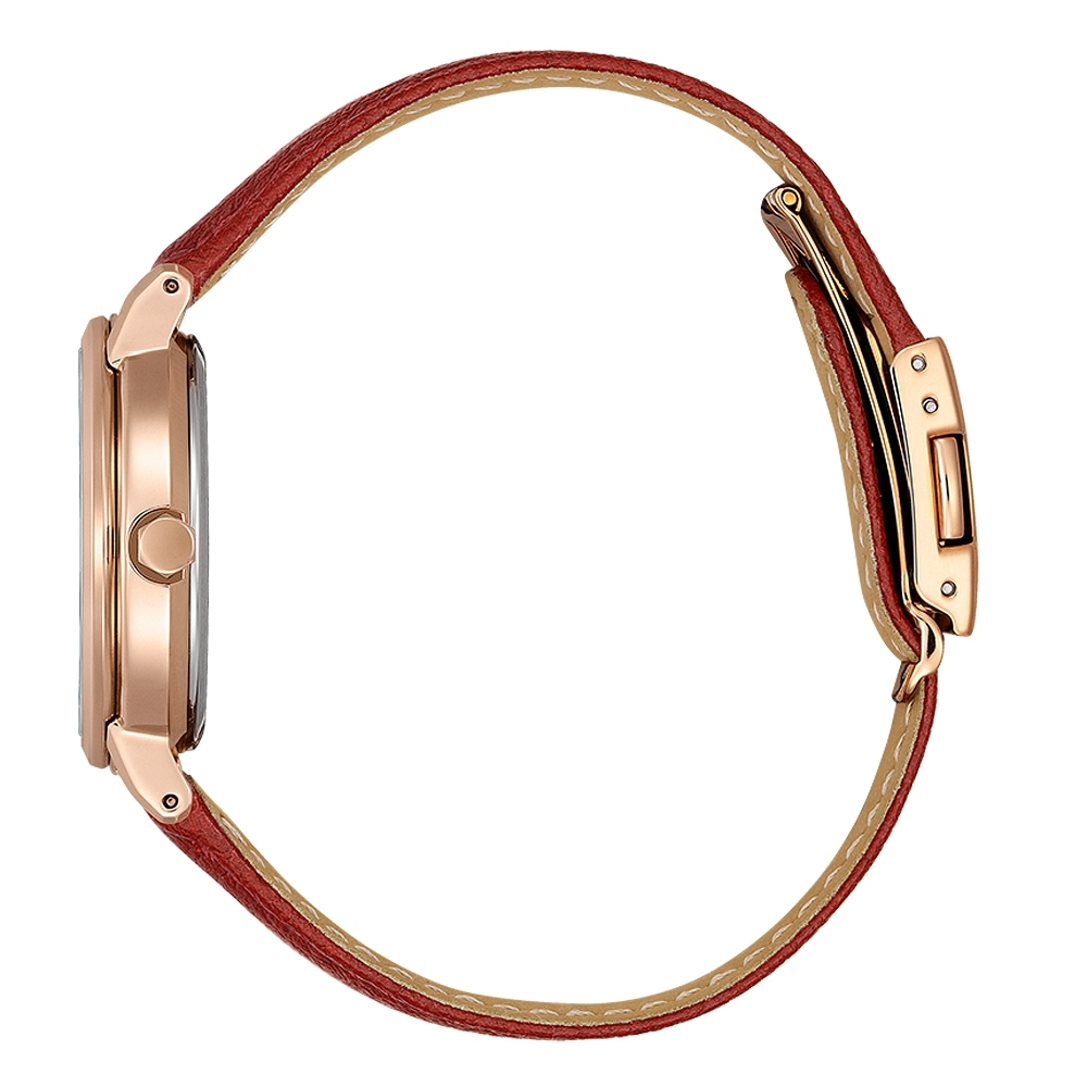 CITIZEN 星辰 XC 亞洲限定 光動能大三針女錶 EW2427-19A, , large