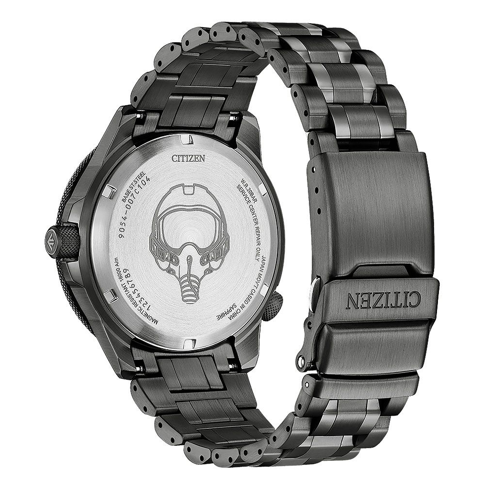 CITIZEN 星辰 PROMASTER 限量飛行錶 GMT 兩地時間抗磁機械錶 NB6045-51H, , large