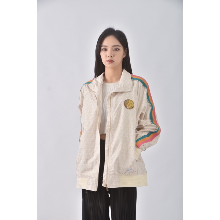 (XL) li ning棉質純棉黃色外套二手衣, , large