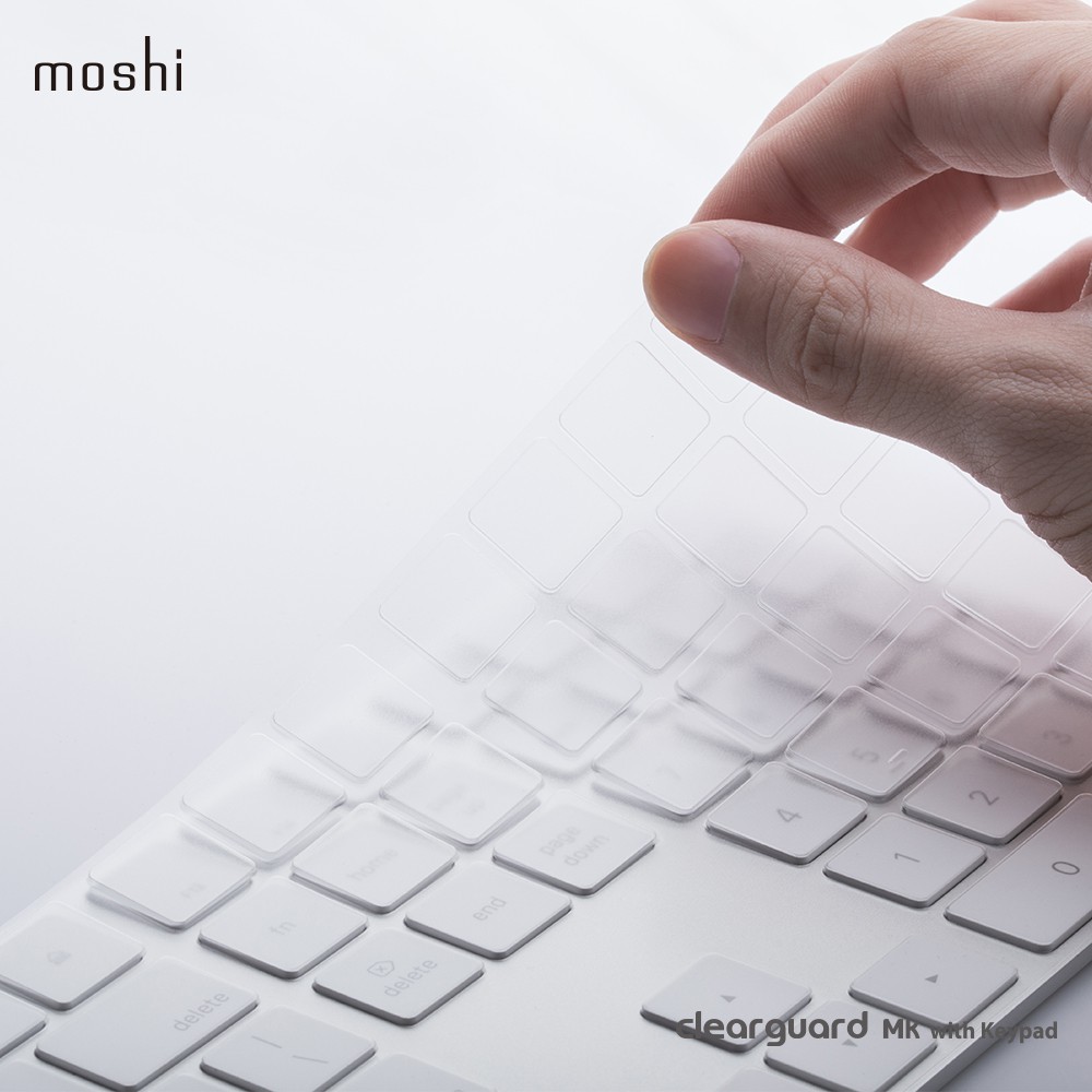 Moshi ClearGuard MK 超薄鍵盤膜（Magic Keyboard 有數字鍵無線鍵盤，美版US）, , large