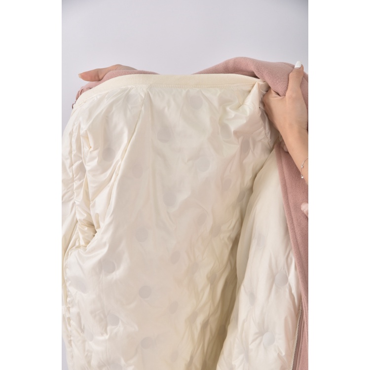 (M) 質感兩件式粉色外套二手衣, , large