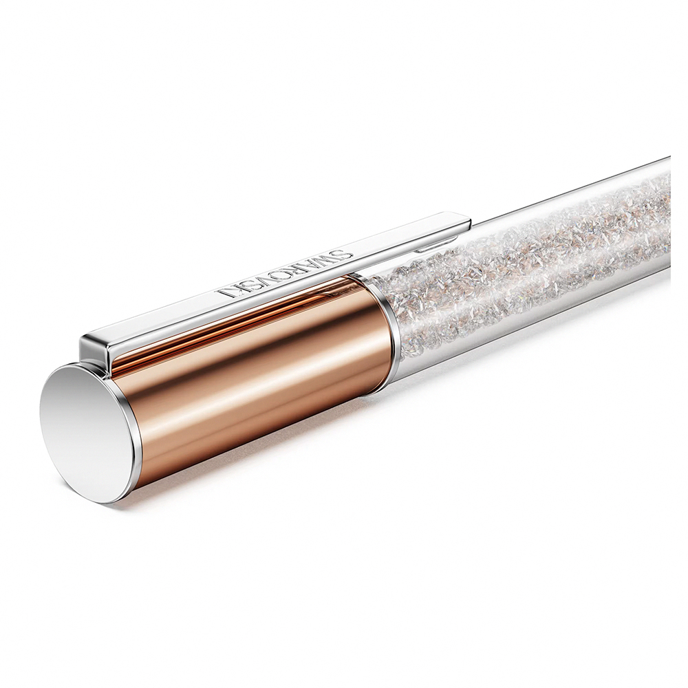 SWAROVSKI 施華洛世奇 Crystalline 水晶玫瑰金色調圓珠筆-黑色墨水(5717529), , large