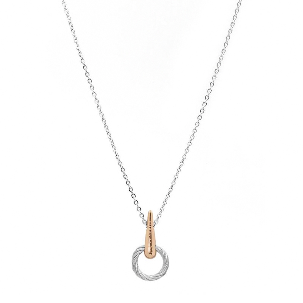 CHARRIOL 夏利豪 INFINITY ZEN 鋼索項鍊 08-102-1232-1, , large