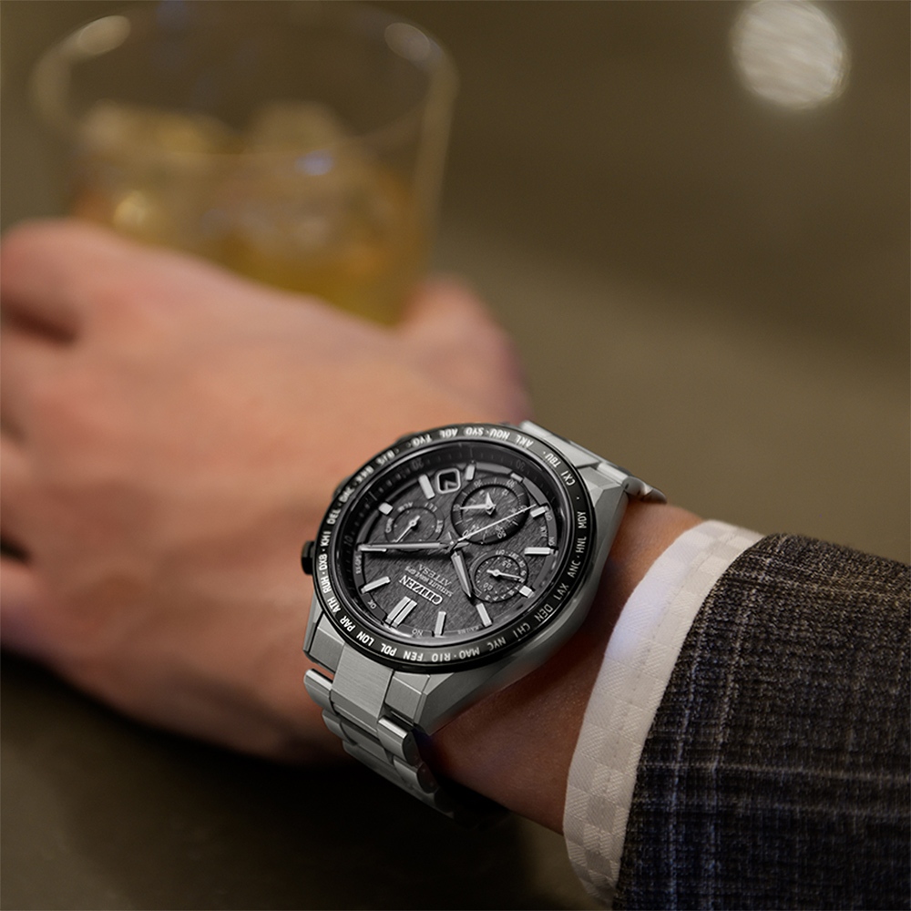 CITIZEN 星辰 GPS衛星對時光動能鈦金屬手錶 CC4058-67X, , large