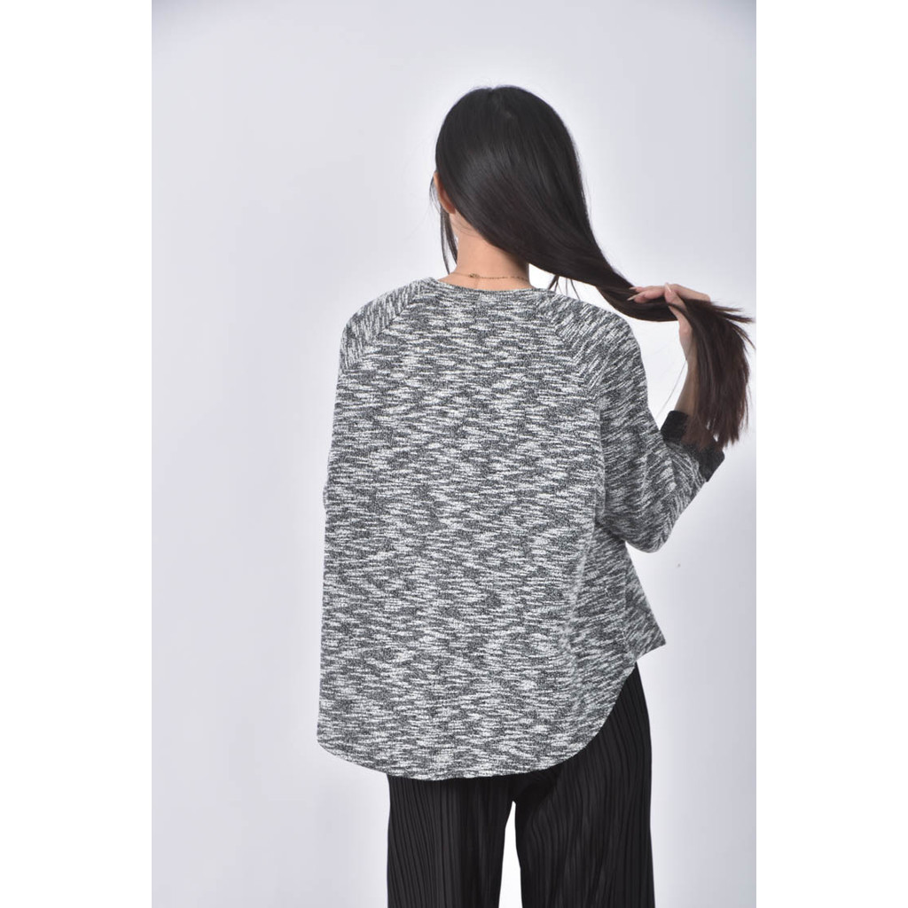 (XL) 黑色長袖上衣二手衣, , large
