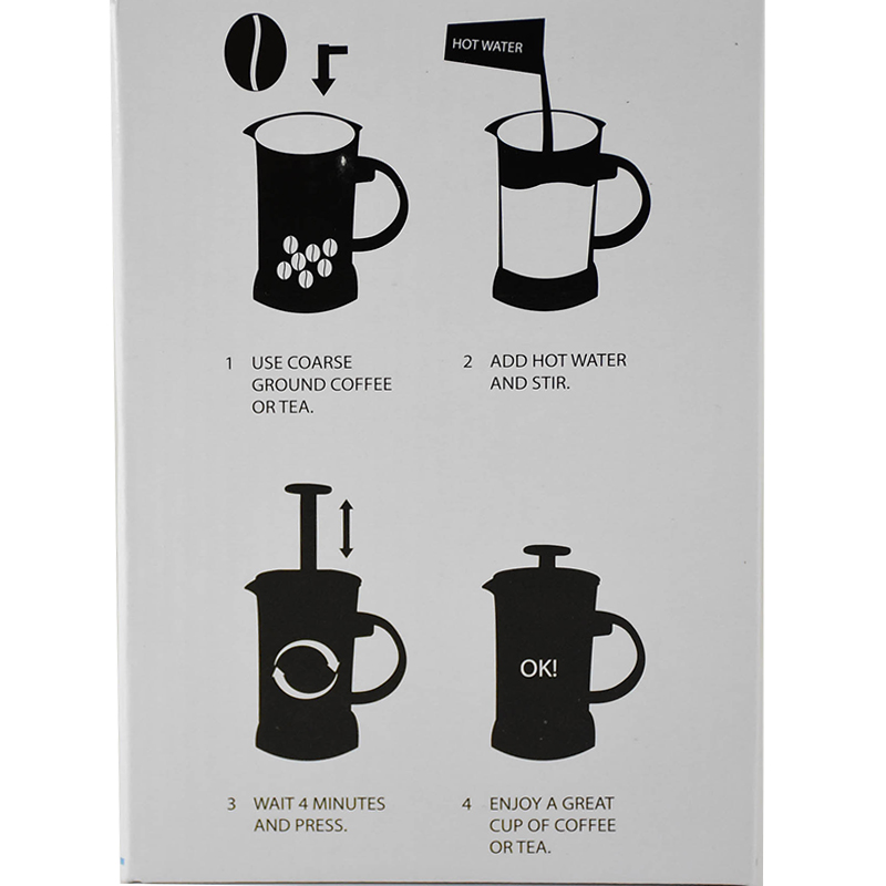 French press 800ml, , large