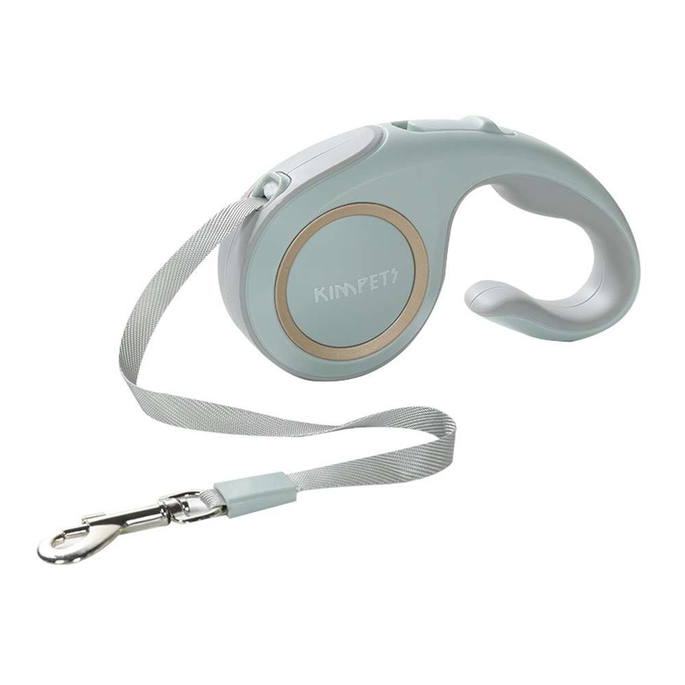 摩達客寵物-Kim Pets 優雅簡約寵物自動伸縮牽繩拉繩/5米長/四色可選, , large