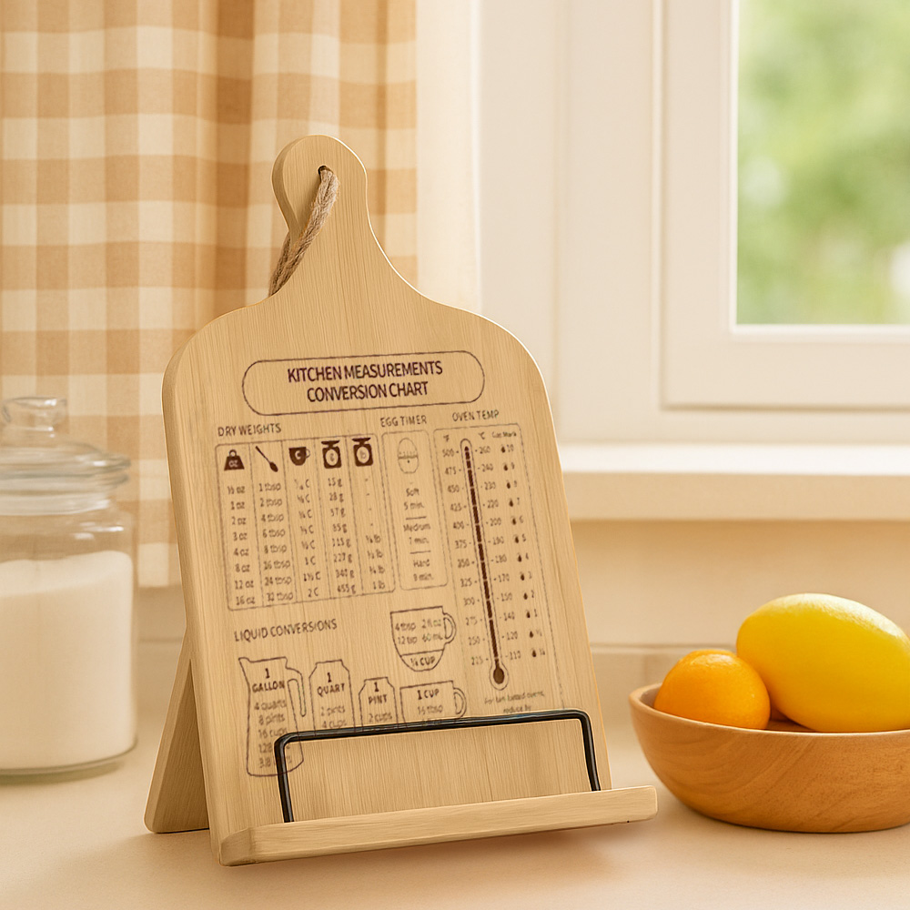 【上手家居】實木食譜架 原木色(閱讀書架/閱讀架/讀書架/看書架), , large