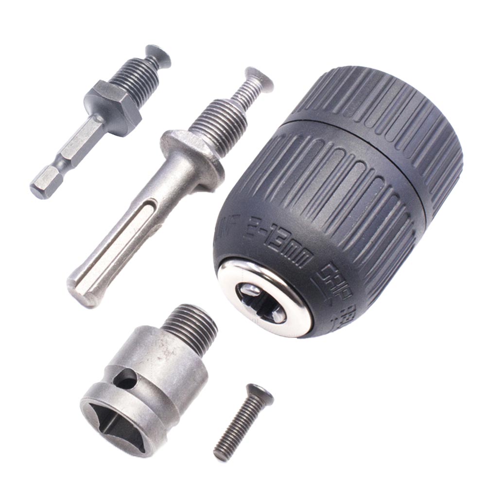 2-13mm hand-tightening drill chuck, 1/2-5 pieces, , large